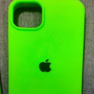 Apple Neon Green iPhone Case